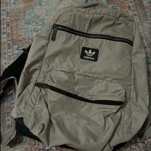 Tan adidas backpack